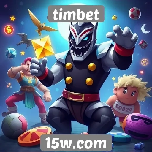 Exploração da variedade de jogos oferecidos pelo timbet